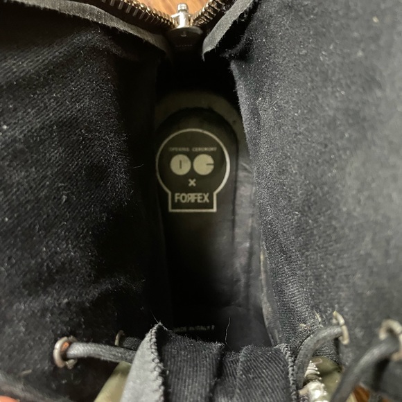 Forfex x Opening Ceremony silver platform boots - Picture 7 of 11